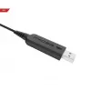 Koss CS200 USB Headset Káblová čelenka Telefonovanie/Hudba USB Type-A Čierna