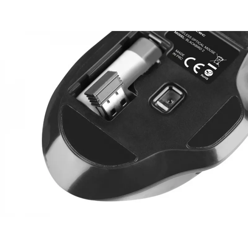 Natec Genesis Blackbird 2 myš RF Wireless optická 1600 DPI
