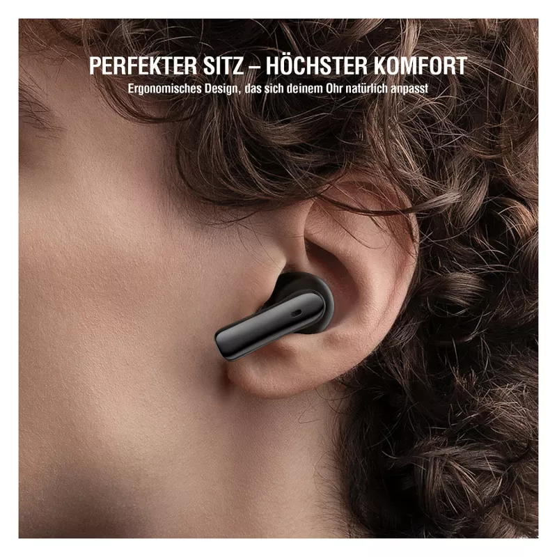 4smarts bezdrôtový headset SkyBuds Air čierna (541722)