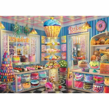 Buntes Bäckerei, puzzle 1000 dielikov