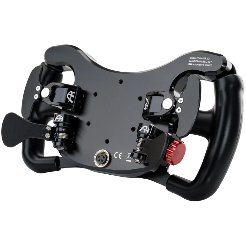 Volant Ascher Racing F64-USB V3 — ergonomický butterfly dizajn, USB pripojenie