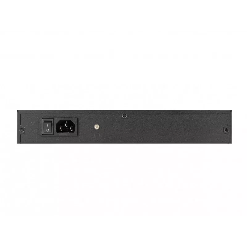 Neřízený switch LANBERG RSGE-24 — 24× Gigabit Ethernet 1U, rack-montovateľný, čierna
