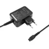 Qoltec 51025 napájací zdroj/napäťový menič interiérový čierny