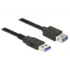 USB kábel DeLOCK 85054 USB 3.2 Gen 1 1m čierny