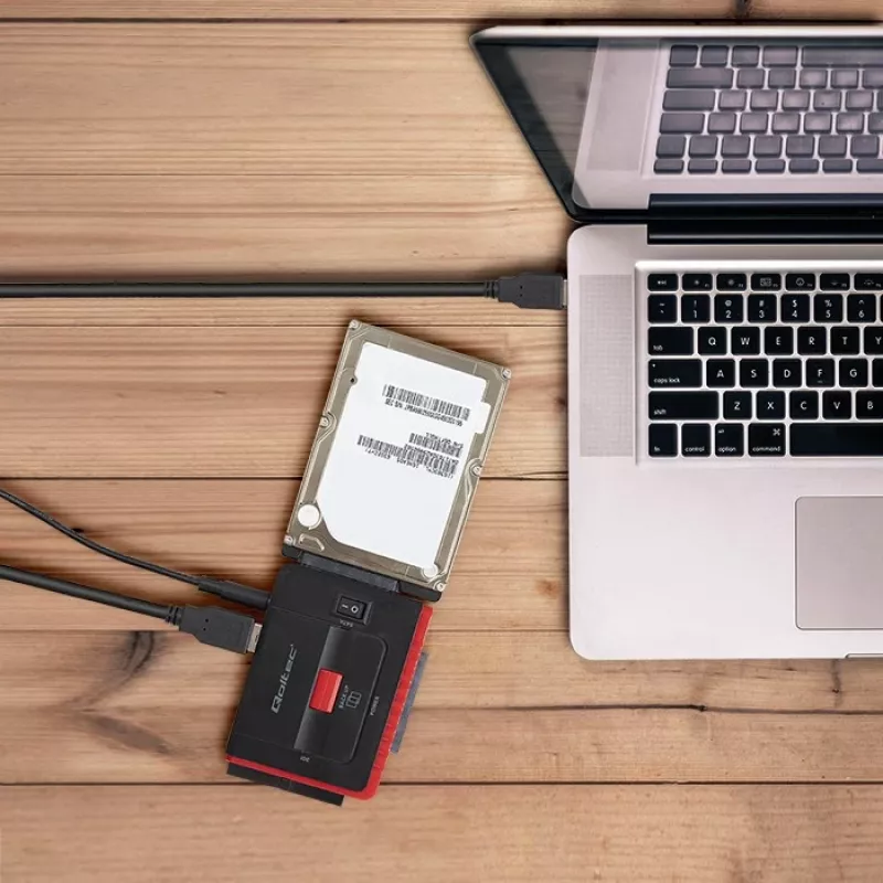 USB 3.0 na IDE SATA III adaptér QOLTEC 50645