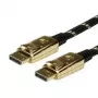 ROLINE zlatý DisplayPort kábel, DP ST - ST 1,0m (11.04.5644)
