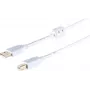 USB A na B dátový kábel ShiverPeaks 77021-WF — USB 2.0 High Speed