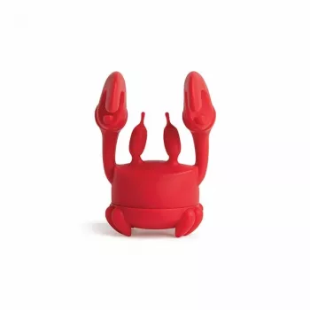 Silikónové sitko na čaj Ototo Design OT973 červená 66 mm 81 mm