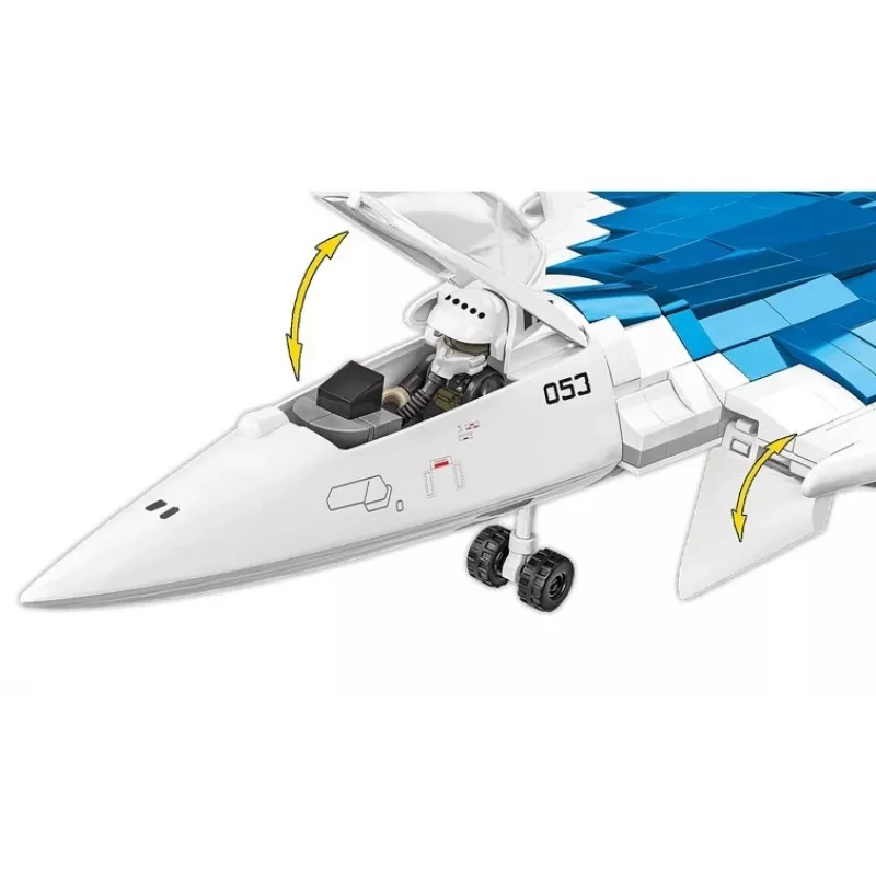 Stavebnica Cobi SU-57 Felon, 928 dielov – Cobi model COBl-5909