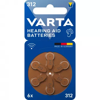 Jednorazová batéria Varta 312 PR41 zinko-vzduchová 3,45 mm 7,8 mm 0,5 g