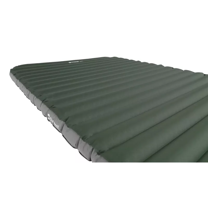 Nafukovacia dvojitá matrace Outwell 400124 — 1200×1950×110 mm, polyester/PVC, zelená
