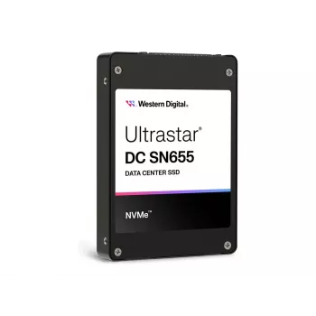 SSD disk WESTERN DIGITAL Ultrastar DC SN655 7,68 TB and3 PCIe TLC ISE Dual Port
