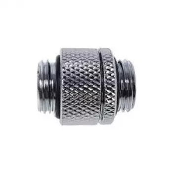 Alphacool Eiszapfen dvojitá vsuvka otočná G1/4 samec na G1/4 samec - chróm (17245)
