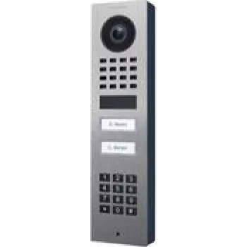 Videointerkom DoorBird D1102KV — nerezová oceľ, 1080p, teleobjektív, 140° horizontálne, IP65, IK08