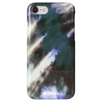 Ochranné puzdro s klopou Krusell Limited pre Apple iPhone 8/7 – twirl earth Design