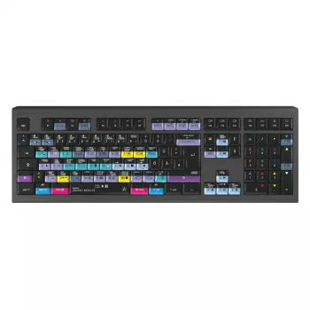 Logickeyboard ASTRA 2 USB QWERTZ klávesnica čierna Full-size 104 klávesov