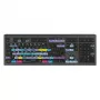Logickeyboard ASTRA 2 klávesnica DaVinci Resolve pre Mac, plnej veľkosti, drôtová USB, nožnicový mechanizmus, QWERTZ nemecká, čierna