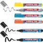 Flipchartové fixky Edding 385/380/383 sortiment farieb 1,0–5,0 mm, balenie 6 ks