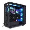 Sharkoon REBEL C80G RGB Midi Tower čierna