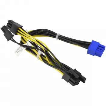 Supermicro - CBL-PWEX-1017 GPU napájací kábel - interné napájanie, 8-pinový na 8-pinový PCIe Power (6+2) 20 cm
