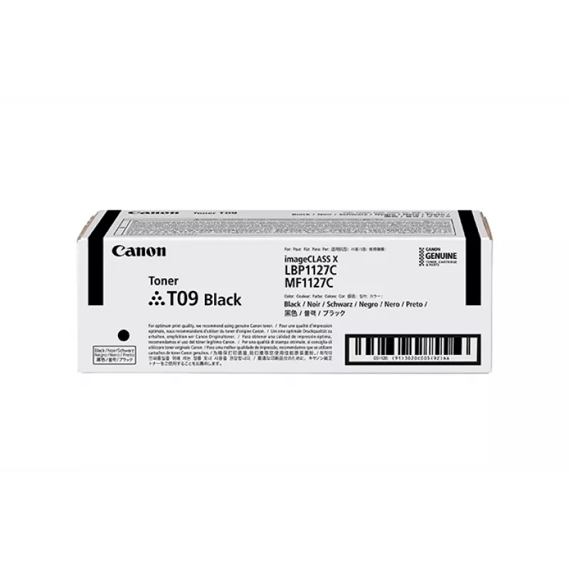 Canon TONER T09 BK tonerová kazeta 1 ks originálna čierna