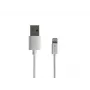Natec Prati Lightning kábel (samec)->USB-A (samec) 2m MFi biely NKA-2149