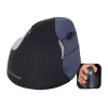 Evoluent VerticalMouse 4 Right - vertikálna myš - pre pravákov - laserová - 6 tlačidiel - bezdrôtová - 2.4 GHz - bezdrôtový prijímač (USB)