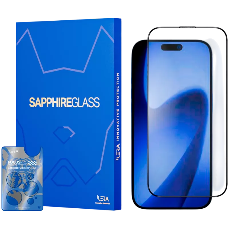 iLera Sapphire Ultra Glass 2.0 pre iPhone 17 Pro Max