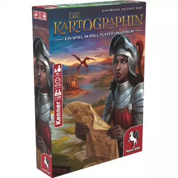Pegasus Spiele Die Kartographin spoločenská hra