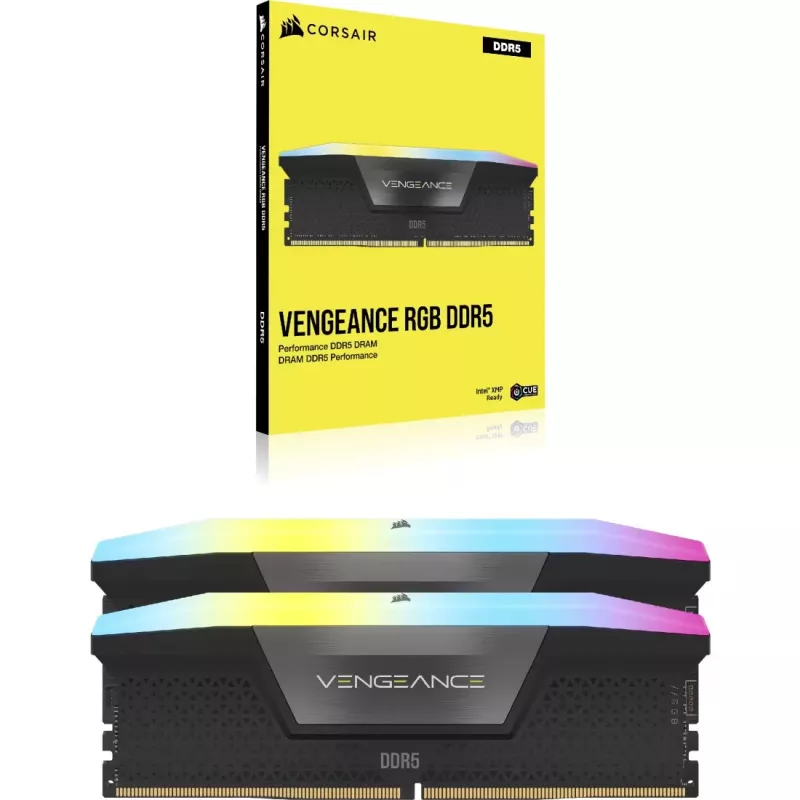 DIMM 48 GB DDR5-6400 (2x 24 GB) dual kit (čierna, CMK48GX5M2B6400C36, Vengeance, INTEL XMP)