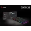 Mechanická klávesnica RGB Tempest X2 Outemu Red Savio Savgk-tempest X2 Red