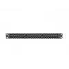 Patch panel LANBERG PPU5-1048-B 1U, 48 portov Cat5e, čierny, 445×102×44,5 mm