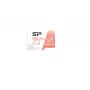 MicroSDXC karta Silicon Power Superior 128GB UHS‑I Class 10 U3 V30, 100/80 MB/s, biela/broskyňová