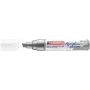 Edding 5000 Acrylic Marker Broad permanentný marker klinový hrot strieborný