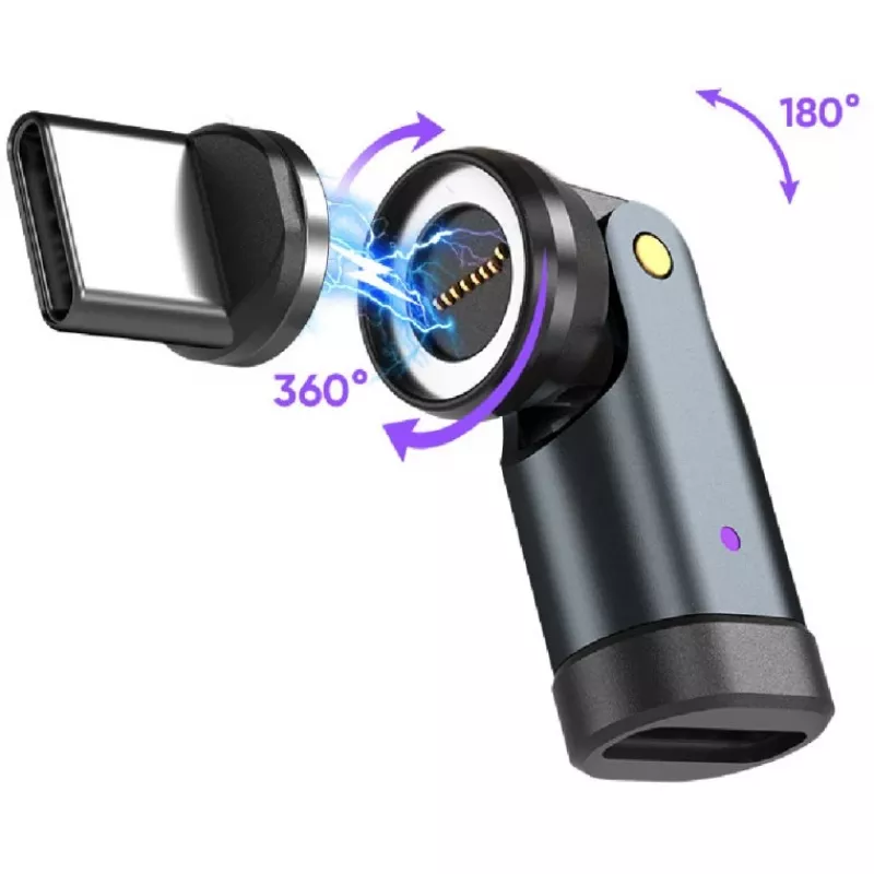 USB-C kábel 4smarts GravityCord 240W 1,8 m – USB-C na USB-C vysokovýkonné nabíjanie a dáta