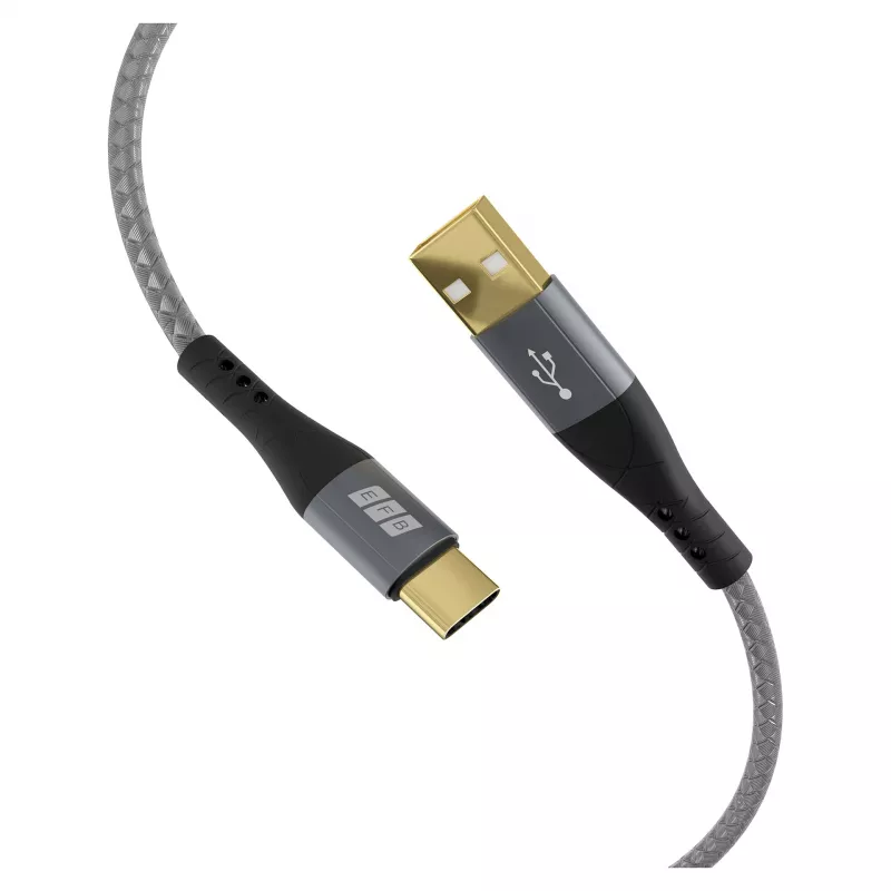 EFB Elektronik USB-A na USB-C kábel 60W QC 3A – kábel – digitálny/dáta (USB-AC-00001)