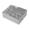 Akasa hliníková skriňa pre Raspberry Pi 4B s tepelnou sadou - strieborná (A-RA09-M1S)