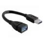 USB kábel DeLOCK 82776 0,15 m čierny