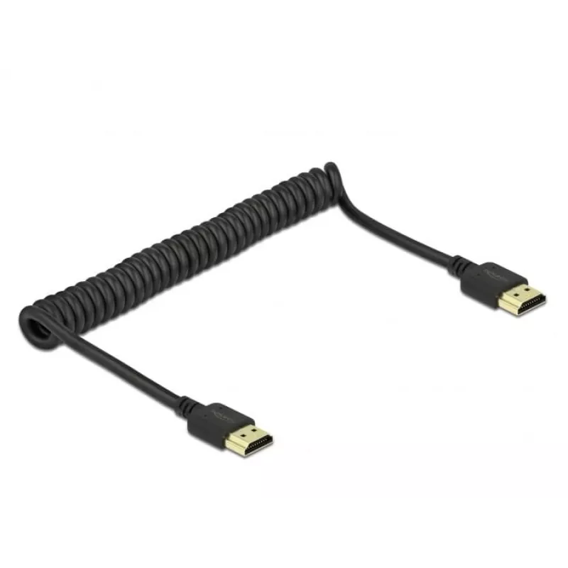 HDMI kábel DeLOCK 84967 1,5 m typ A konektor samec na samec čierny