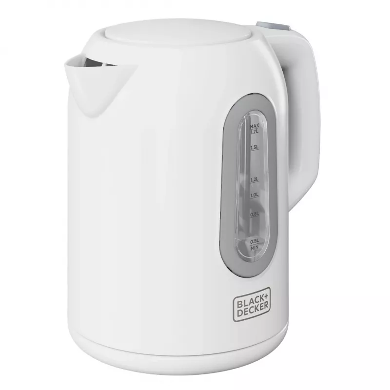 Rýchlovarná kanvica Black & Decker 1,7 L 2200 W biela