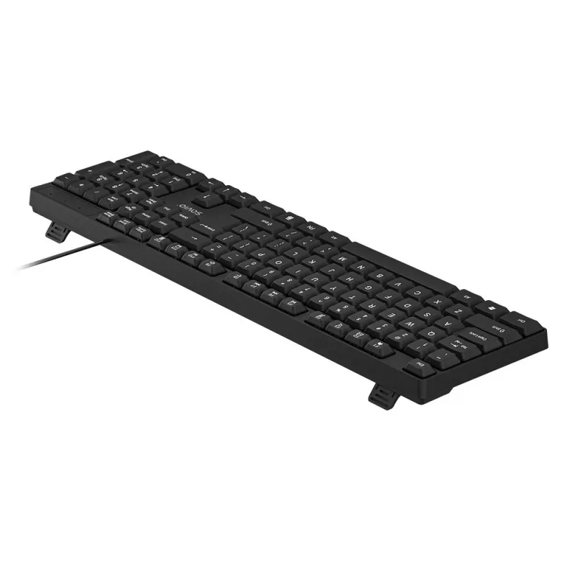 Savio KB-01 klávesnica Home/Office USB QWERTY US angličtina čierna