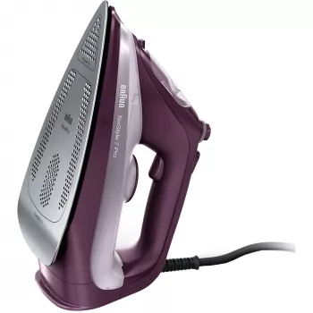 Braun TexStyle 7 Pro SI 7181 VI žehlička parná žehlička EloxalPlus žehliaca plocha 3100 W fialová