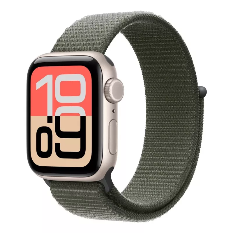Remienok Apple MFF74ZM/A zelený nylon kompatibilný so smartwatchom