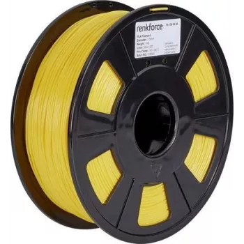Renkforce RF-4511202 3D tlačový materiál kyselina polymliečna (PLA) žltá 1 kg (RF-4511202)
