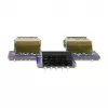 DeLOCK 9-pólový 2,54 mm 2 x USB 2.0 1 x 9-pólový 2,54 mm čierna modrá strieborná