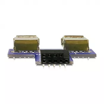 DeLOCK 9-pólový 2,54 mm 2 x USB 2.0 1 x 9-pólový 2,54 mm čierna modrá strieborná