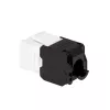 LogiLink NK4066 Keystone modul plochý čierny biely RJ-45