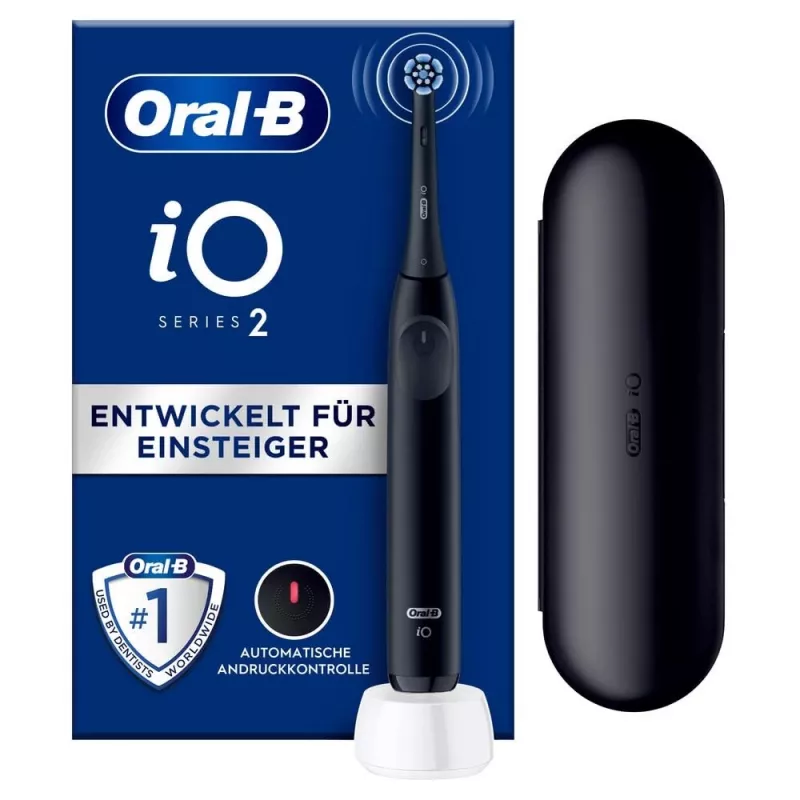 Oral-B iO SERIE 2 sonická zubná kefka pre dospelých, čierna