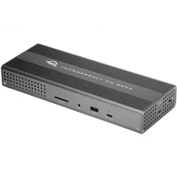 OWC Go Dock - dokovacia stanica - Thunderbolt 4 - HDMI, 2 x Thunderbolt 4 - GigE, 2,5 GigE - 120 Watt