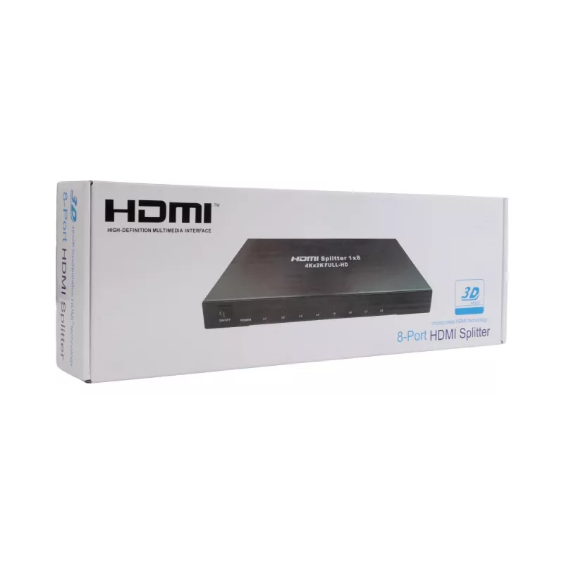 Sbox HDMI-8-V2 HDMI rozbočovač 1x8 4K@30 Hz